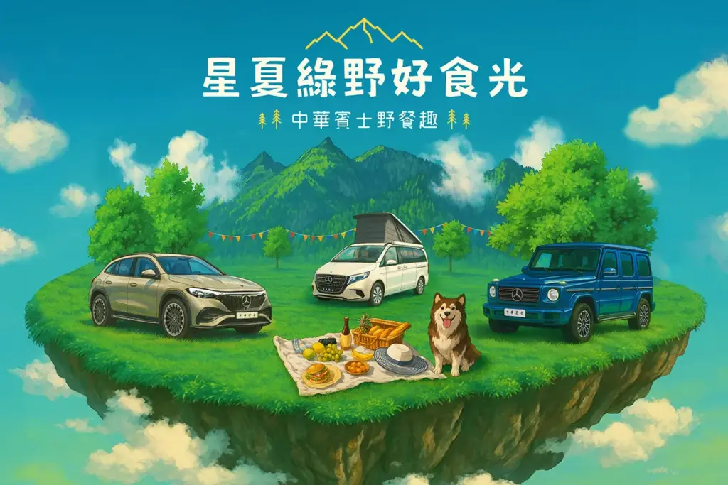 中華賓士「星夏綠野好食光」 X  PepperGreen Estate澳翠莊園